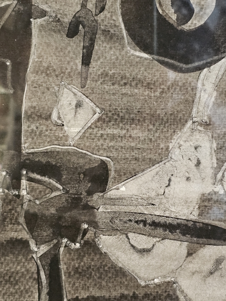 „Keine Gewalt!“ (Detail)